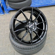 19 Zoll Ultralight Alu Felgen et43 5x112 schwarz für Seat leon Cupra Audi RS3