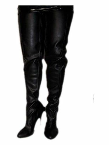 Crotch kunstleder schwarz gr - kunstleder, schwarz,