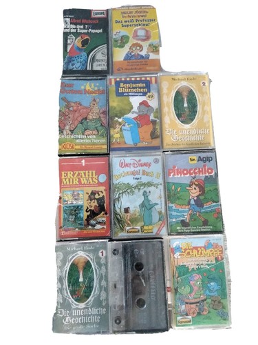 Alte hörkassetten sammlung - alte,