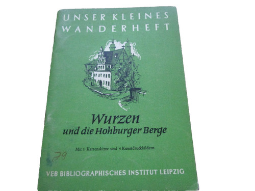 Ddr unser kleines - ddr, wanderheft