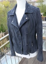 Wildlederjacke blau 100 - 100, %