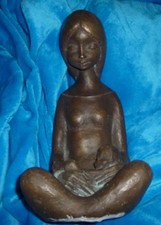 Herrliche größere Figur Frau