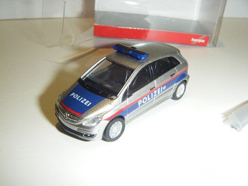 Herpa klasse polizei - mb, b-klasse