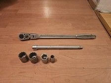 ELORA Ratsche 770-L10-A - 375mm 15"  W-GERMANY CHROM - VANADIUM mit zubehör