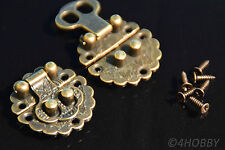 2x Verschluss Antik Rund 30