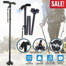 Faltbar Gehstock mit Licht