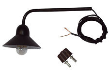 Außenlampe schwarz