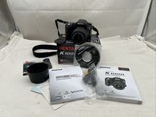 Pentax K100D Spiegelreflexkamera – Objetiv SMC Pentax DA 1:3.5-5.6 18-55 mm AL