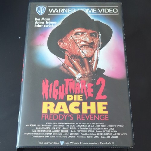 Vhs nightmare elm street 2 - nightmare,