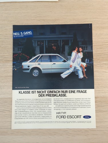 Ford escort ghia version - ford,