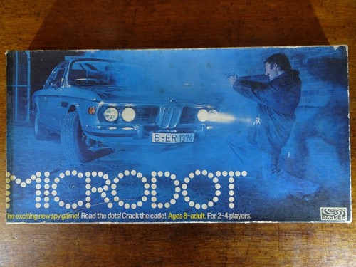 Vintage microdot spy - vintage,