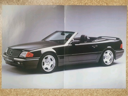 Poster mercedes lorinser - poster, sl