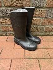 Dunlop Sicherheits-Gummistiefeln S5 mit Stahlkappe und Stahlsohle. Gr. 36