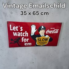 Vintage Alt COCA COLA Emaile