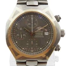 Omega Seamaster Chronograph Polaris Titan Ref. 5894.40.00 Gold 42mm Papiere 1996