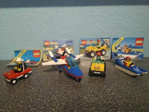 Lego konvolut boot - boot, flugzeug