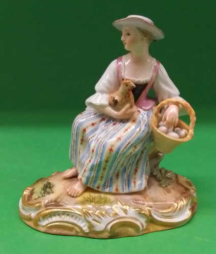 Porzellan figur meissen - porzellan,