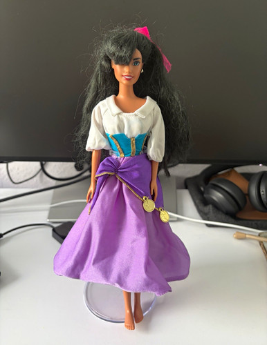 Barbie disney esmeralda - barbie, 90er