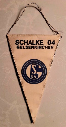 Alter kleiner wimpel schalke - wimpel,