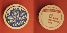 Bräuhaus Füssen wählen Sie… Brauerei Bierdeckel Bier