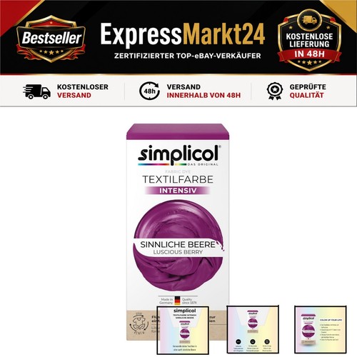 Simplicol textilfarbe intensiv - simplicol,