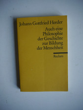 Johann Gottfried Herder - Auch