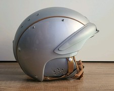 NEUWERTIG mit Case BOGNER LIGHT SKIHELM chrom Gr L/XL (58-62cm) Ski Helm
