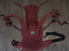 Babytrage Ergobaby Original rot Bauchtrage Rückentrage Hüfttrage Kind tragen