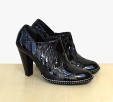 klasse Baldinini Luxus High Heel Stiefeletten Gr. 38 ( Gr. 37 ) Echtleder - TOP