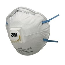 10 Stk. 3m Atemschutzmaske 8822 FFP2/V NR D m.Ausatemventil 3M Deutschland 3m