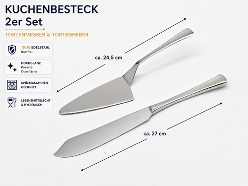 Amc 2er set tortenmesser - amc,