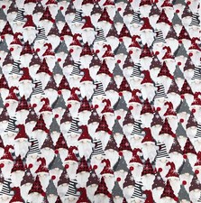 Rot Gonk 100% Baumwolle Stoff