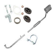 Mittelschalldämpfer +KIT
