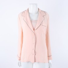 Christian Dior Seidenbluse mit langen Ärmeln 4025496