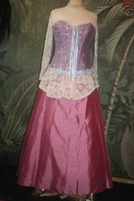 gothic mittelalter  corsage fee elfe steam punk gr M