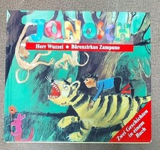Buch Janosch Herr Wuzzel & Bärenzirkus Zampano 2 Geschichten Bilderbuch sehr gut