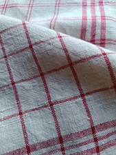 6 Stück handgewebte Leinen Geschirrtücher vintage neuwertig