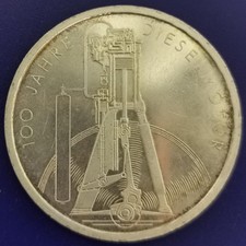 BRD 10 DM Deutsche Mark 1997 F