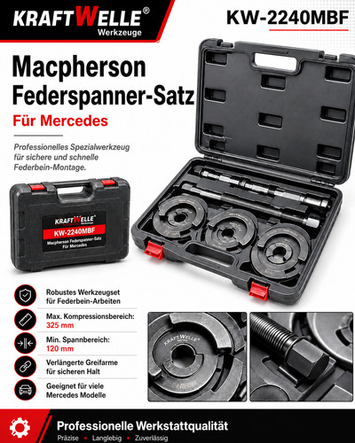 Macpherson federspanner satz - federspanner,