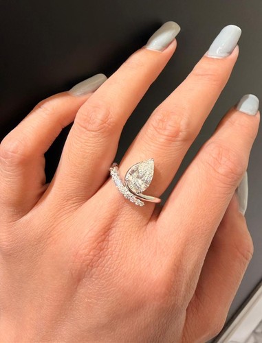 925 sterling silber - 925, birnenform