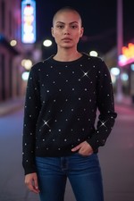 GLAMOURÖSER Glitzer Pulli