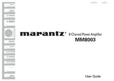 Bedienungsanleitung-Operating Instructions für Marantz MM 8003 