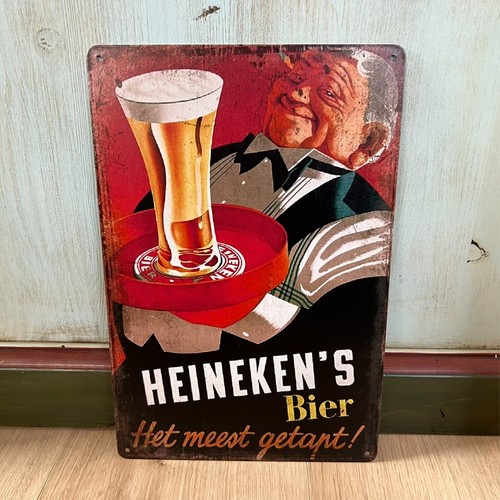 Heineken blechschild bier - heineken,