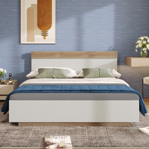 Doppelbett holzbett - doppelbett,