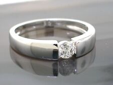 Sale  Brillant Band Ring 585 Weißgold Viertelkaräter Brillant 0,25ct  Wesselton