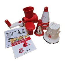 Profi-Chef Mahlwerk Tupperware, rot, Neu & unbenutzt, 8 tlg. inkl. Anleitung etc