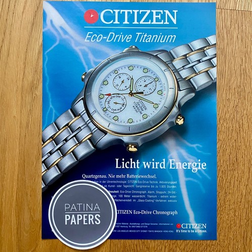 1995 citizen eco drive - 1995, eco-drive