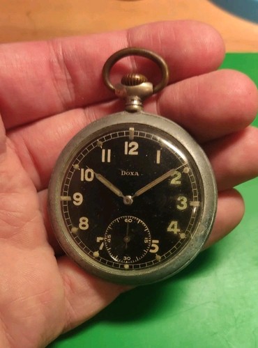 Doxa taschenuhr dienstuhr - taschenuhr,