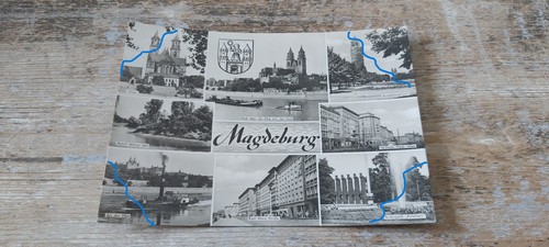 Ansichtskarte magdeburg - ansichtskarte,