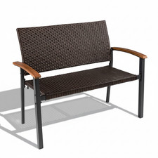 Alu GEFLECHT SITZBANK